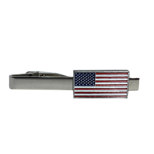 American Flag Tie-Clip