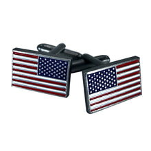 Load image into Gallery viewer, American Flag Cufflinks