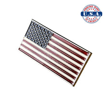 Load image into Gallery viewer, American Flag Set (Lapel Pin, Cufflinks, Tie Clip)