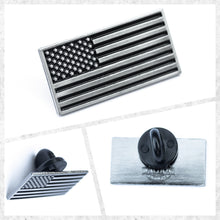 Load image into Gallery viewer, Subdued American Flag Lapel Pin