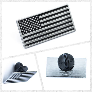 Subdued American Flag Lapel Pin