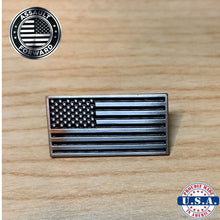 Load image into Gallery viewer, Subdued American Flag Set (Lapel Pin, CuffLinks, Tie Clip)