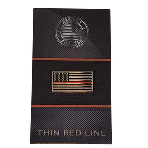 Thin Red Line Lapel Pin