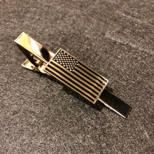Load image into Gallery viewer, Subdued American Flag Tie Clip