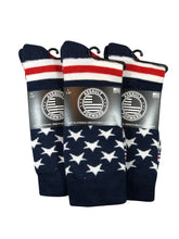 Load image into Gallery viewer, USA Made Super Patriot Socks